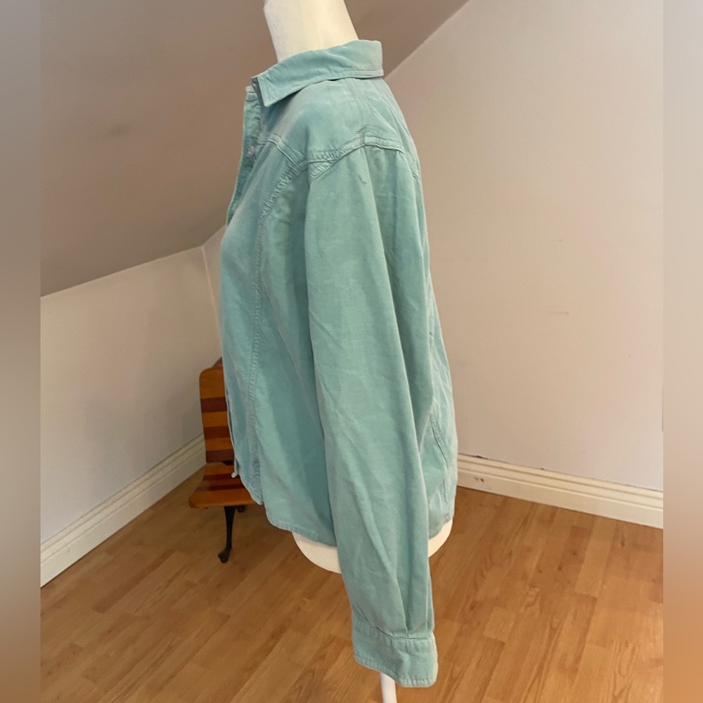 Euc Woolrich Corduroy Button Down - image 2